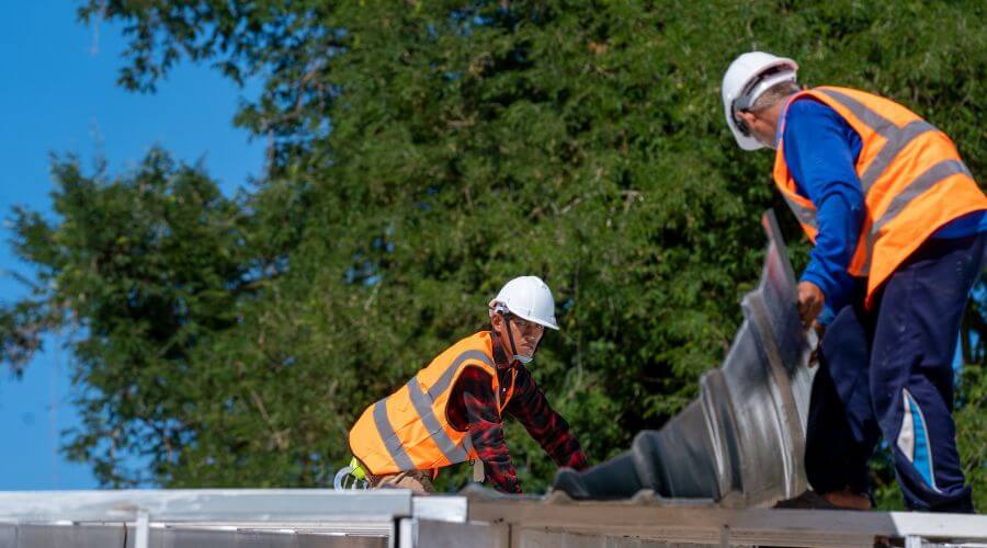 Roof replacement in Hamill, SD